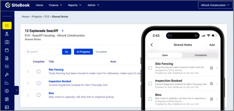 New Feature: Shared Notes is Now Live!