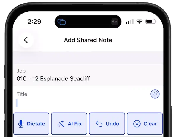 AI Assisted Dictation is now in Beta!