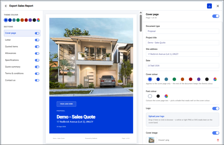 Introducing SiteBook’s Sales-Quote Builder